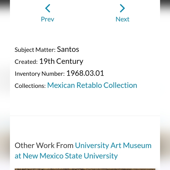 SALE 19 th century Retablo on Copper Virgin of Guadalupe - Picture 6 of 12